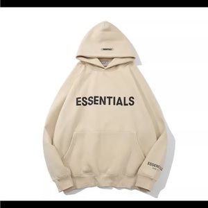 Essentials Fear Of God Men’s Hoodie - Tan